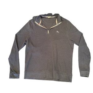 XXL BURBERRY QUARTER-ZIP